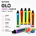 思博瑞/SP2S GLO 7000口一次性電子煙 15種口味